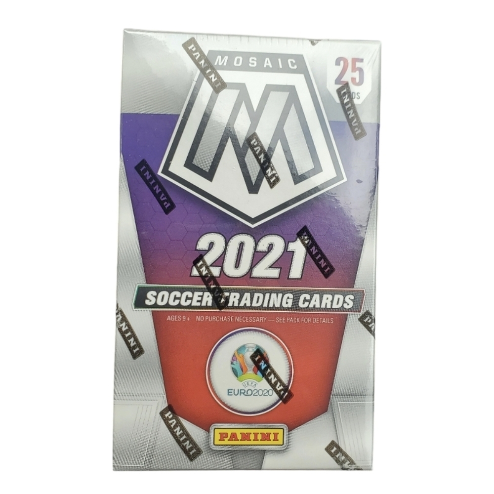 Panini Mosaic Euro 2020 Soccer Trading Cards Cereal Box Pulsar Parallels 2021